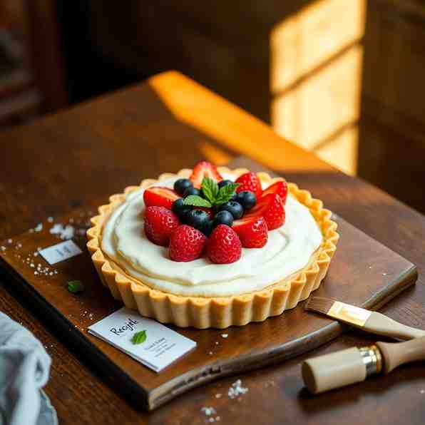 Fresh Fruit Tart Recipe - Easy French Dessert